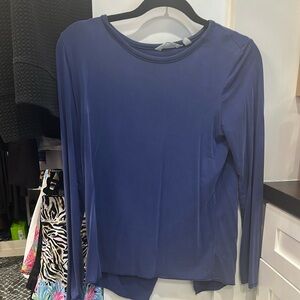 Athleta Tulip back long sleeve top